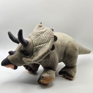 Smithsonian‎ Triceratops Plush Dinosaur Toy Stuffed Animal Collectible